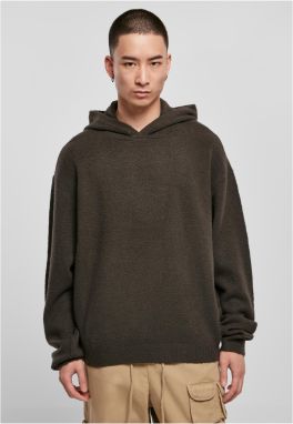 Oversized chunky hooded sweater basket