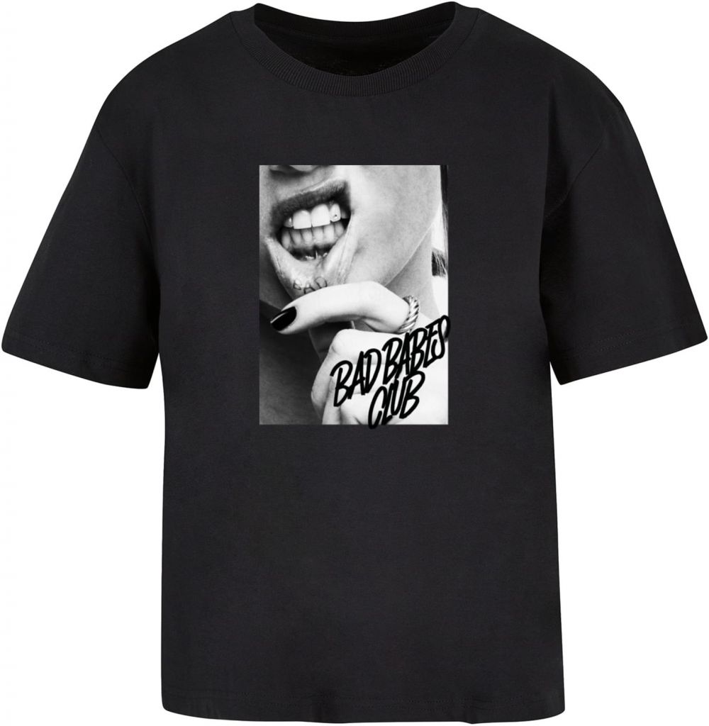 Women's T-shirt Bad Babes Club - black