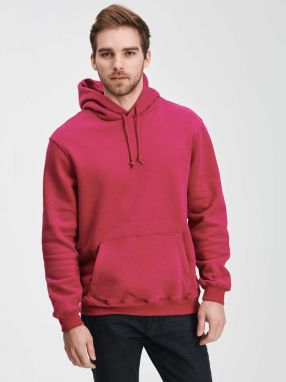 Červená pánska mikina GAP fleece hoodie