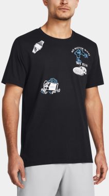 Under Armour T-Shirt UA WE RUN SHORTSLEEVE-BLK - Men