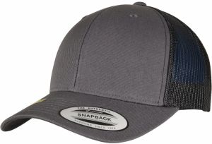 YP CLASSICS RECYCLED RETRO CARGO CAP 2TONE charcoal/black