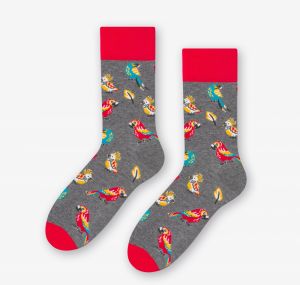 Parrot Socks 079-267 Melange Grey