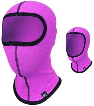 Rough Radical Kids's Balaclava Silver Sc Pink Melange