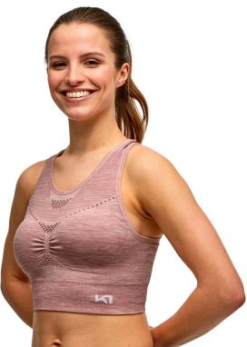 Women's sports bra Kari Traa Ness - pink, XS/S