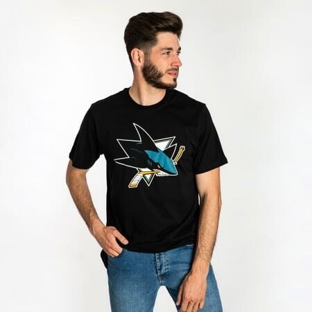 Pánské tričko 47 Brand  NHL San Jose Sharks Imprint ’47 Echo Tee