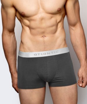 Man Cotton Shorts Pima ATLANTIC - dark gray