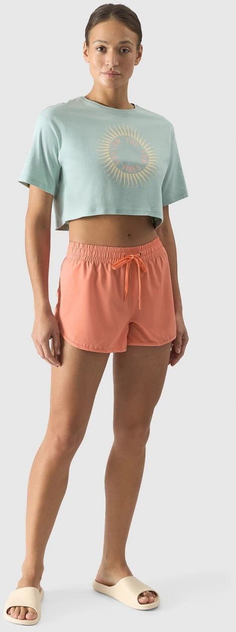 Women's 4F Swim Shorts - Salmon