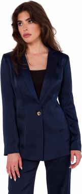 Makover Woman's Jacket K173 Navy Blue