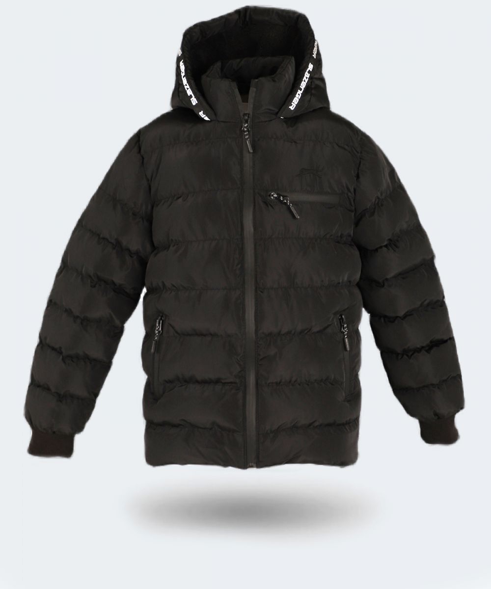 Slazenger KAPITÁN NOVÉ Bundy & Kabáty Čierne