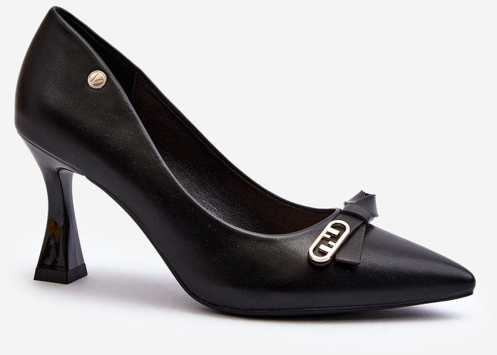 Eco leather spikes black Kismetti