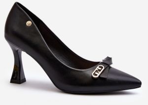 Eco leather spikes black Kismetti