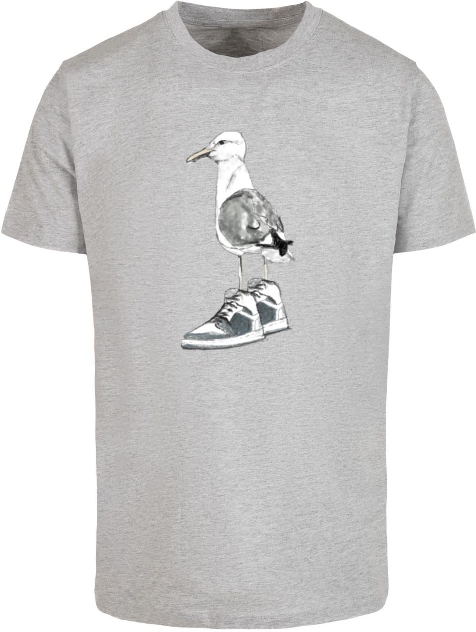 Men's T-shirt Seagull Sneakers - grey