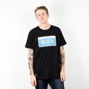 Pánské tričko Roster Hockey  HOCK34 black/blue