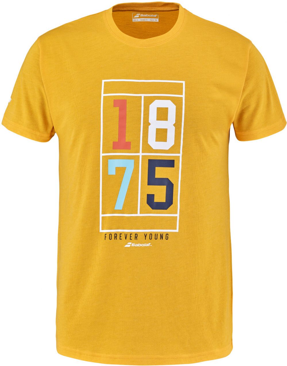Pánské tričko Babolat  Exercise Vintage Tee Men Saffron Heather L