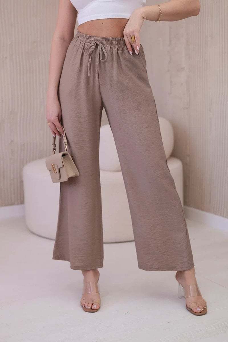 Wide viscose trousers Fango