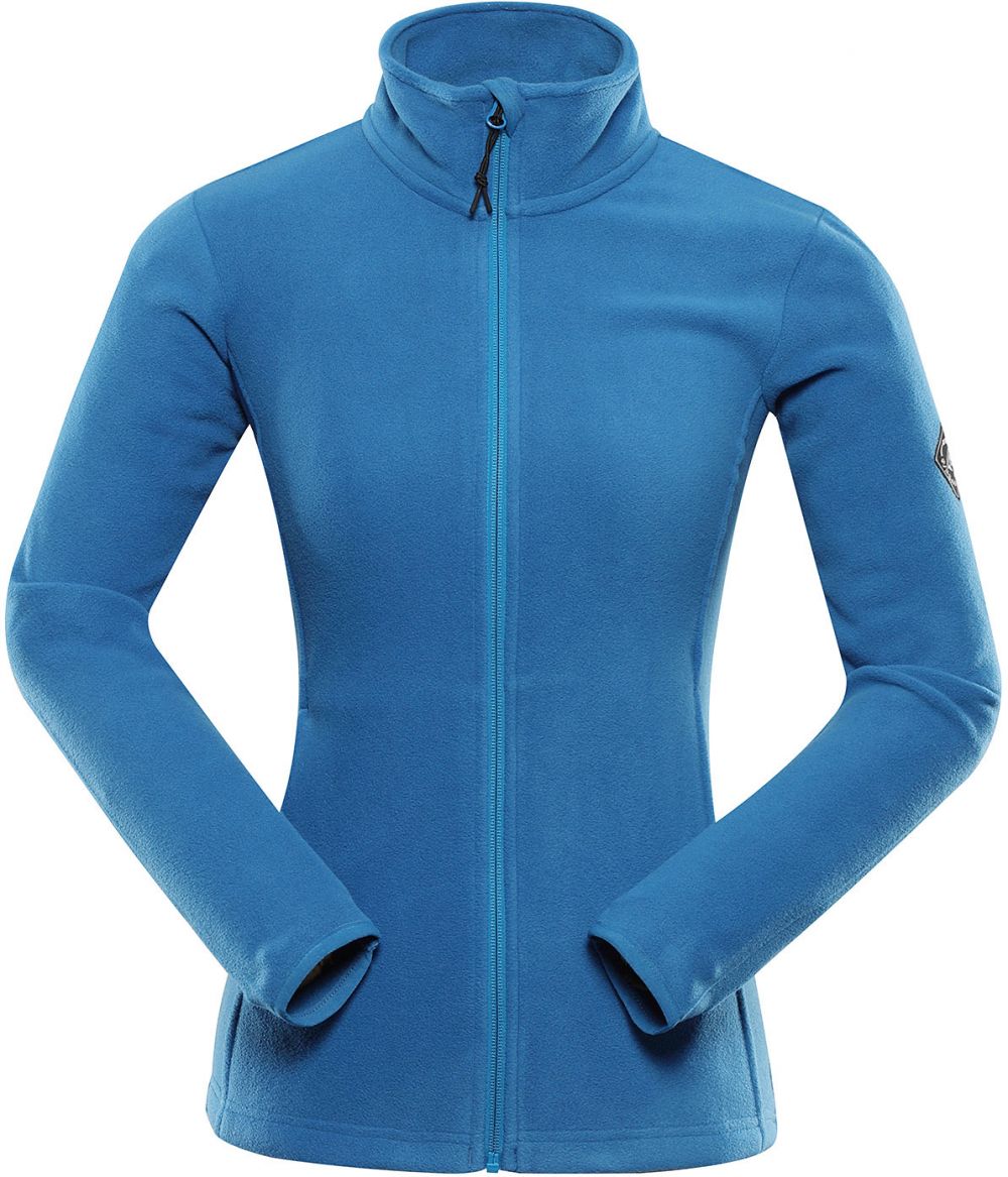 Women's fleece sweatshirt ALPINE PRO SIUSA vallarta blue