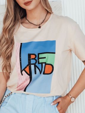 KINDBE Women's T-Shirt Peach Dstreet