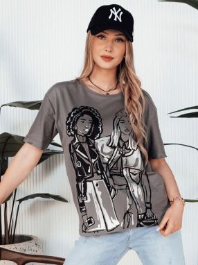 COMIS women's T-shirt dark grey Dstreet
