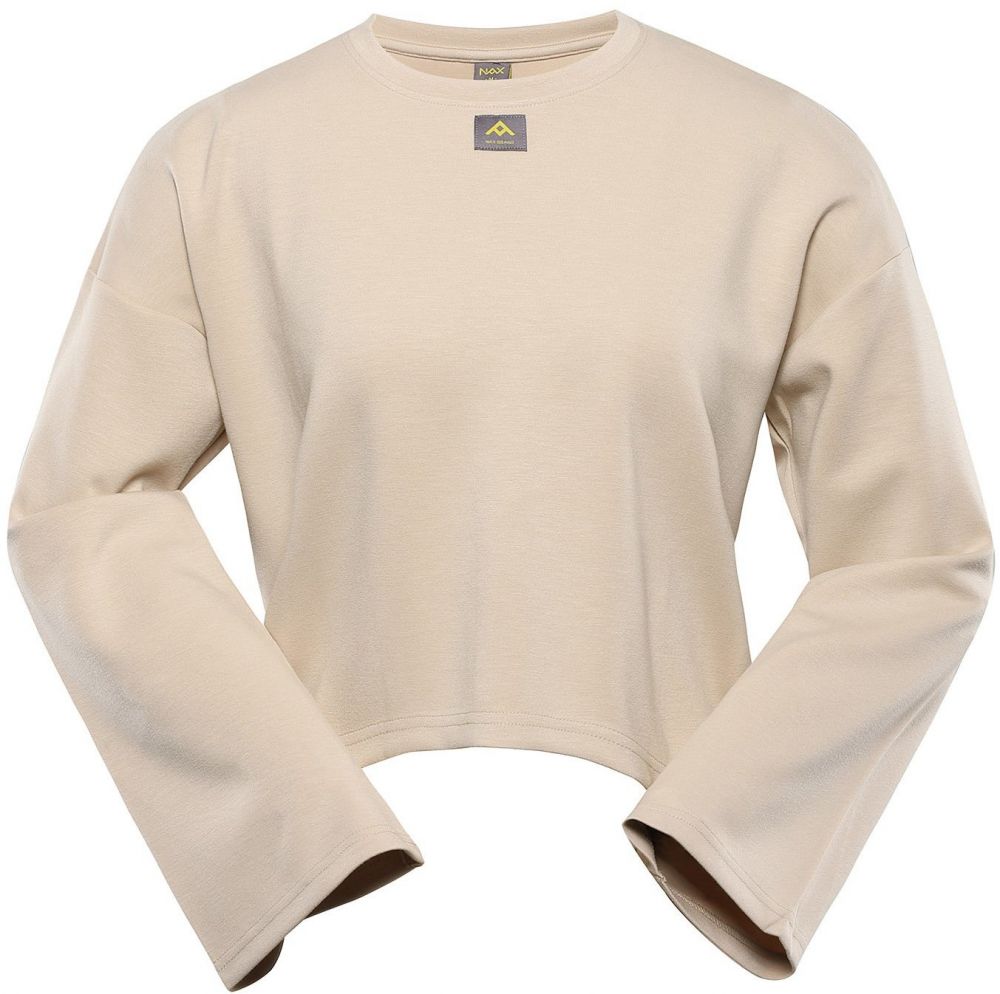 Women's nax sweatshirt NAX SETA shifting sand