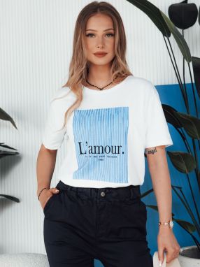 LAMOR women's T-shirt blue Dstreet