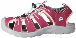 Children's summer shoes ALPINE PRO MERBO rouge red