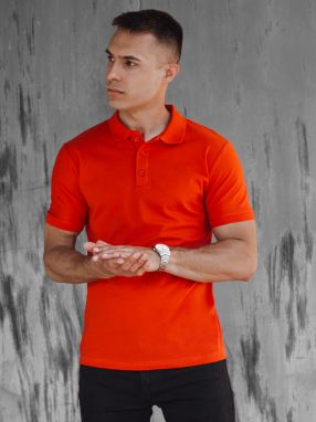 Orange Men's Dstreet Polo Shirt