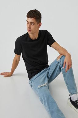 Pánske oblečenie Koton 2YAM12136LK/BLACK/999