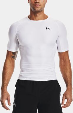Biele športové tričko Under Armour UA HG IsoChill Comp SS