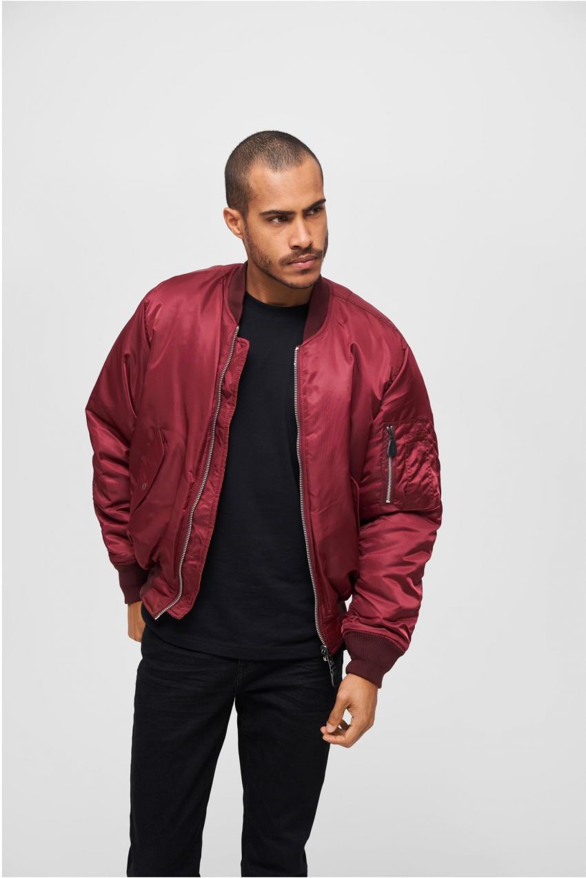 MA1 Bomber Jacket Bordeaux