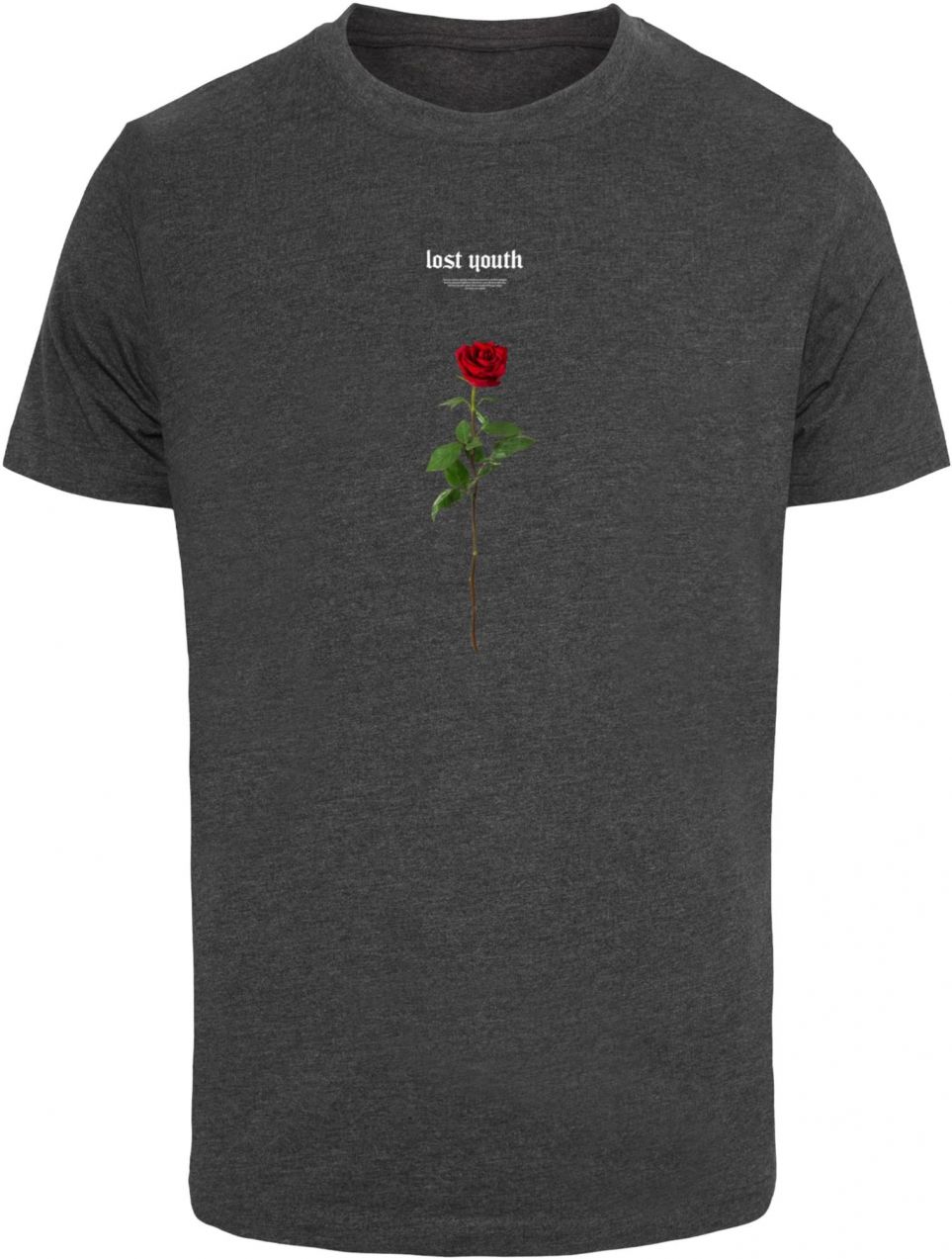 Men's T-shirt Lost Youth Rose - grey