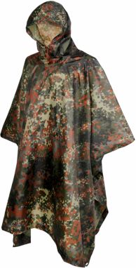 Ripstop Poncho flecktarn