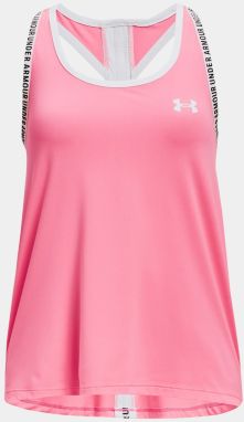 Ružové športové tielko Under Armour Knockout Tank