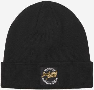 Čiapky, šály, rukavice pre mužov Jack & Jones - čierna