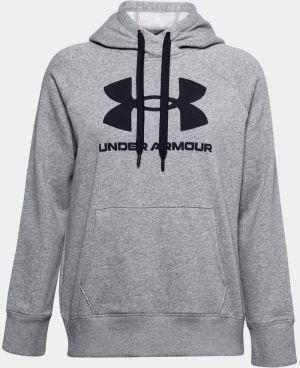 Mikina Under Armour Rival Fleece Logo Hoodie - šedá