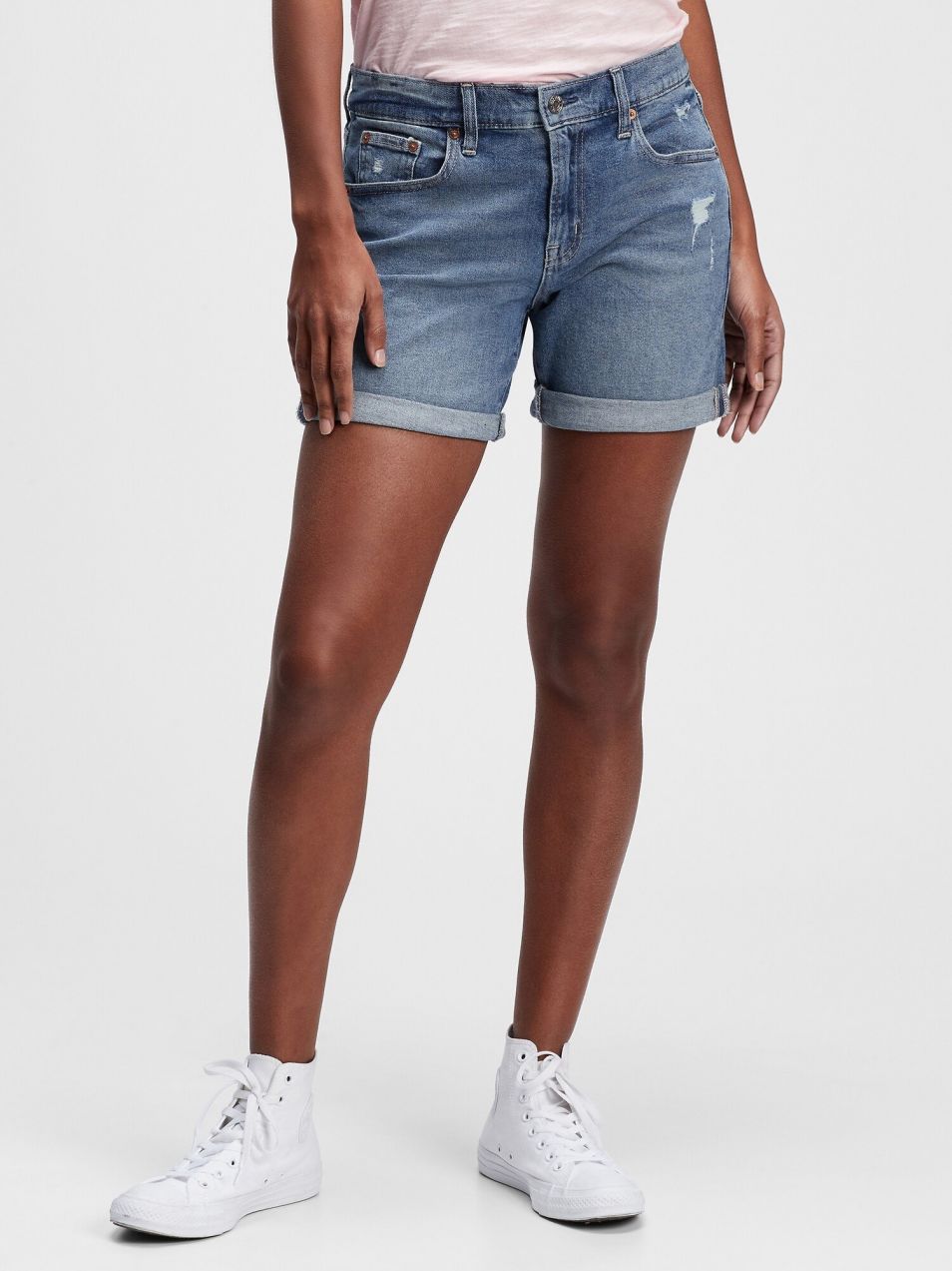 GAP Kraťasy mid rise 5