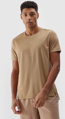 Men's Sports Quick-Drying T-Shirt 4F - Beige