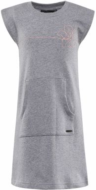 Children's dress ALPINE PRO HUDERO smoked pearl