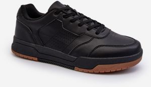 Men's sneakers made of eco leather black Radikalle