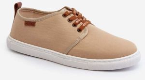 Men's Big Star Memory Foam System Sneakers Beige