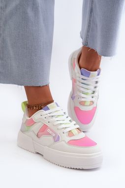 Women's Big Star Memory Foam System Multicolor Sneakers