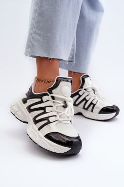 Ahmani women's sneakers white and black