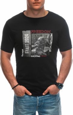 Edoti Men's printed t-shirt