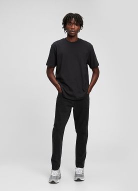 Čierne pánske rifle GAP slim straight