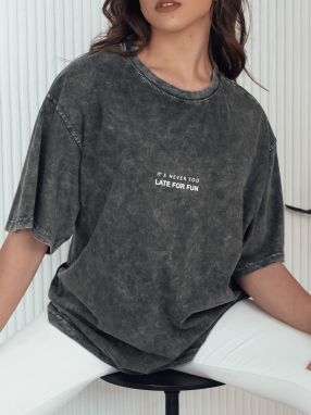 KASEKEN women's T-shirt graphite Dstreet