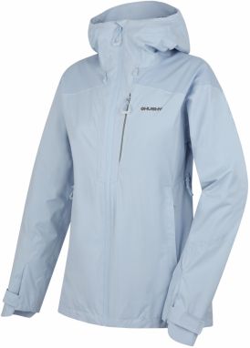HUSKY Nicker L light blue women's hardshell jacket