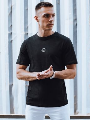 Men's T-shirt with black Dstreet print
