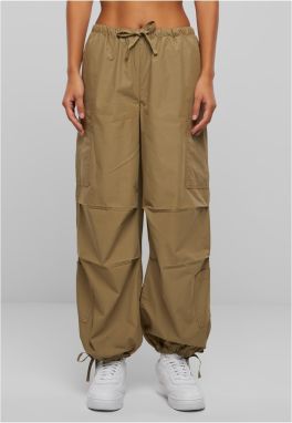 Women's Cargo Parashute Pants - Khaki