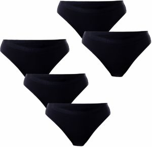 5PACK women's panties Pietro Filipi black