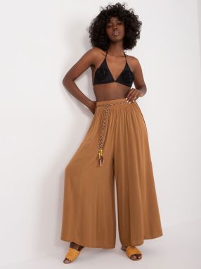 Camel wide summer pants OCH BELLA