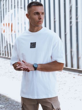Men's T-shirt with white Dstreet print